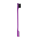 Double Sided Edge Control Brush, escova para o bebê Hair Salon, Ferramentas de beleza, pente Vendedor, 3 em 1