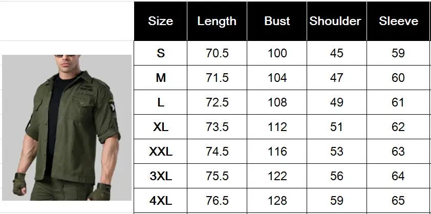 Short Sleeved Shirts Men Tactical T-shirt Spring Summer Workwear Cotton Vintage Shirt  Army Embroidery Pocket Cargo Tees