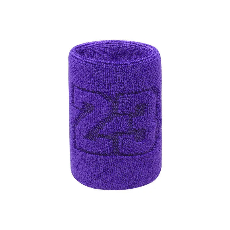 Muñequera elástica de algodón con número 30 para baloncesto, ideal para hombres y niños, gimnasio, fitness, tenis, correr y absorber el sudor.