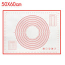 UNTIOR-Silicone Baking Mat, Kneading Dough, Pizza Dough Maker, Cake Batter, Kitchen Cooking Grill, Non-Stick Gadgets, Bakeware, 1Pc 