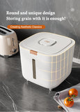 Insect-Proof Moisture-Proof Rice Box Grain Sealed Jar Kitchen Container 5/10KG Storage Kitchen Container Storage Box with Lid