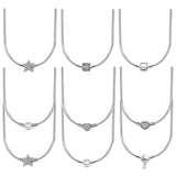 925 sterling silver bracelet for men and women, suitable for necklaces, elegant accessories, high-end boutique gifts, new 