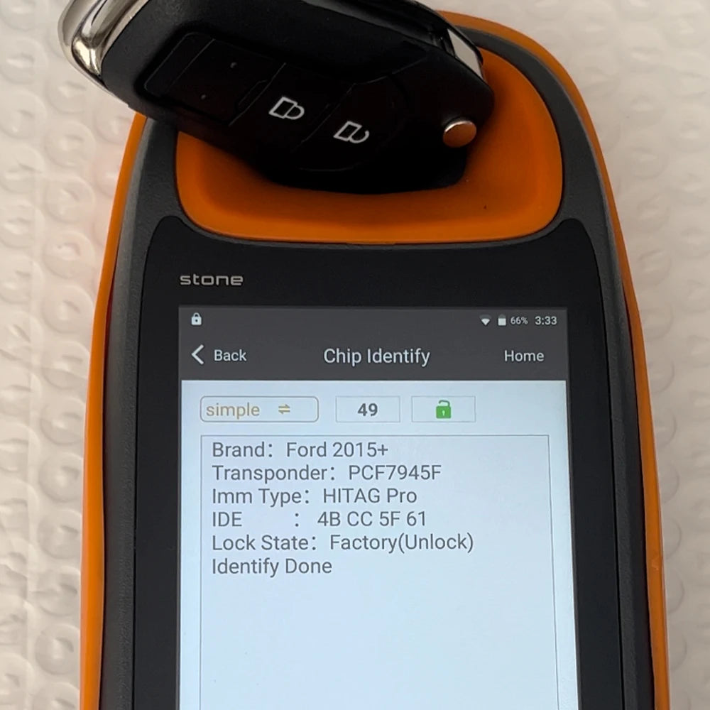EMORPHO EB3T-15K601-BA Remote Car Key Flip Fob ID49 433Mhz For Ford F150 Ranger KA+ Mondeo V GalaxyS-Max DS7T-15K601-B