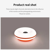 Bauhaus table lamp USB plug bedroom bedside lamp living room dining room decoration donut ambient light (Not glass)