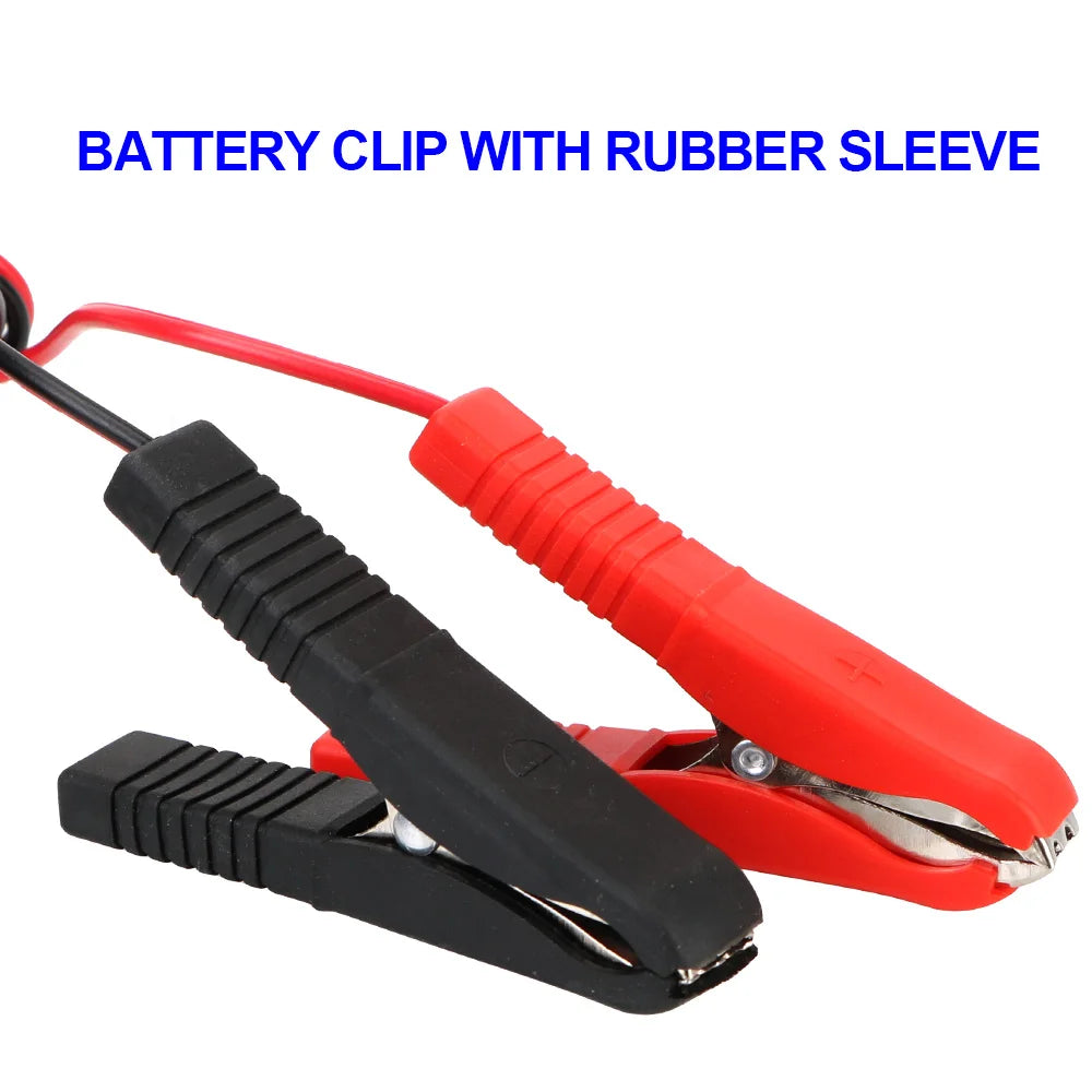 Probador de relés de coche, comprobador de voltaje, comprobador de batería universal de 12 V, comprobador de relés electrónicos automotrices, luz indicadora LED