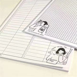 1PC B5 Sticky Note Paper Simple and Tear off Paper Learning Supplies Plan Note Book