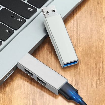 USB 3.0 Hub USB Hub 2.0 Multi USB Splitter Hub Use Power Adapter 3 Port Multiple Expander 2.0 USB 3.0 Hubfor PC
