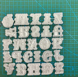 Letter Metal Cutting Dies Stencil Template Die Cut Scrapbooking Embossing Dies Art Decoration Craft Knife Mold