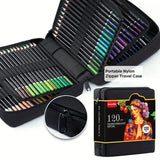 72/120/180/260 Color Lead Pencil Set - Vibrant Watercolor-Style Pencils, Erasable, Perfect for Artists & Beginners, Art Supplies