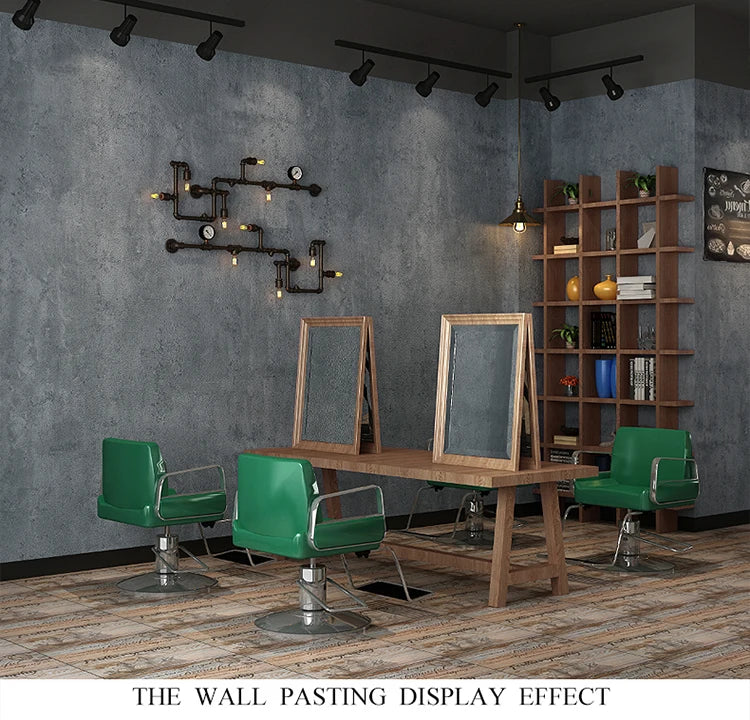 Self-adhesive Thicken PVC Floor Sticker Waterproof Ceramic Tiles Sticker Store Mall Hotel Floor Home Decorative Retro Wallpapers