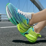Men's Running Shoes Breathable Comfortable Outdoor Sports Shoes Fashionable Thick Soled Casual Tennis Shoes for Men