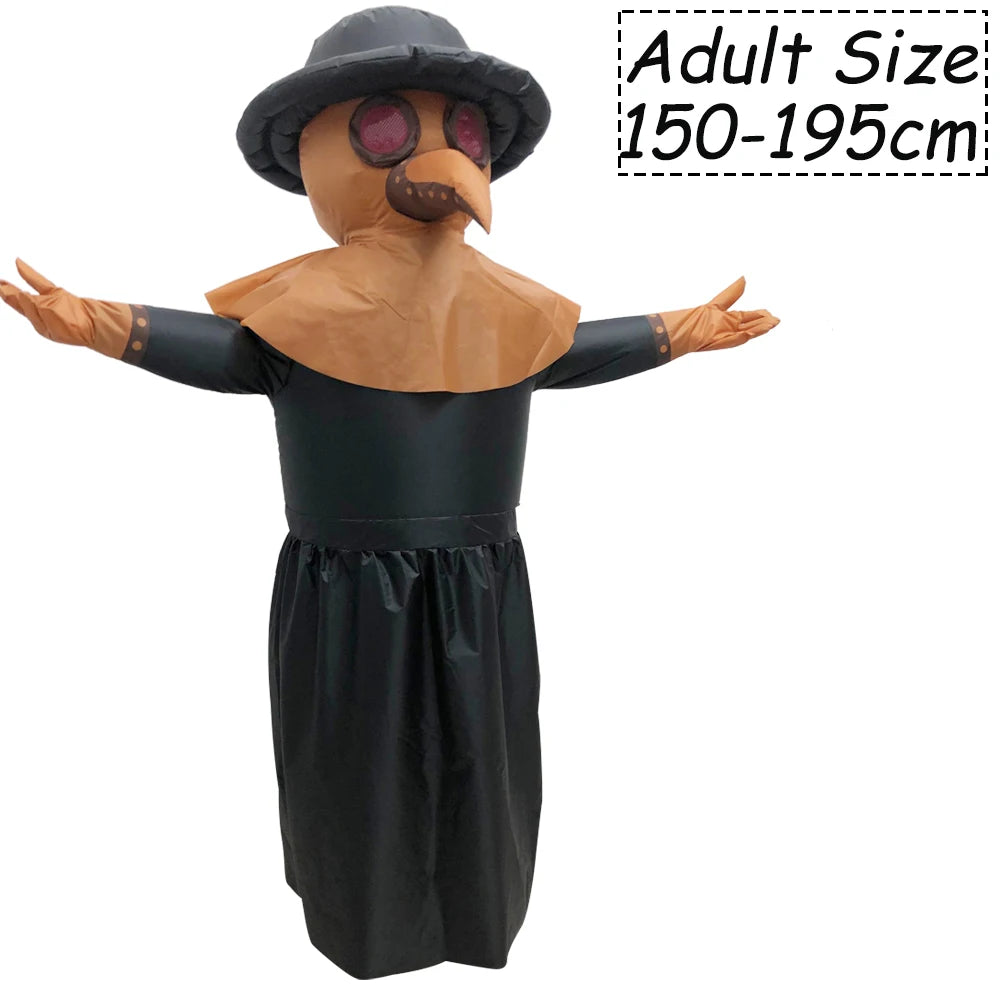 Adult Cute Animals Inflatable Costume Bunny Zebra Shark Bee Koala Cosplay Funny Suits For Halloween Purim Fancy Mascot Costumes