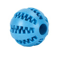 Rubber Dog Ball Teeth Cleaning Pet Training Interactive Chew Toy Dogs Puppy Gift 3 Sizes 1pc 