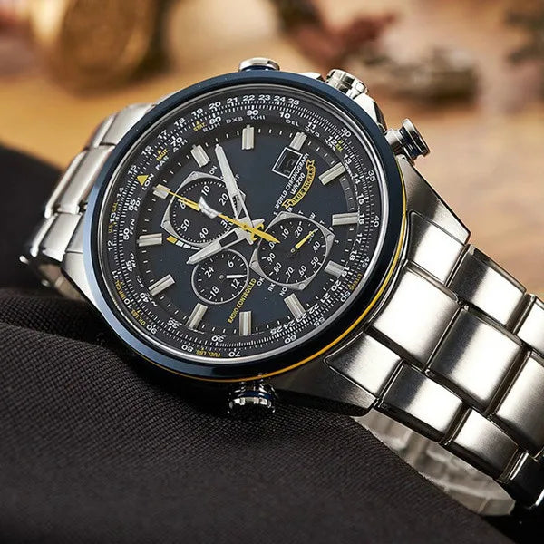 CITIZEN Brand Blue Angels Pilot Men's Watch Luxury Leisure Multifunction Watches for Men Calendar Quartz Wristwatch