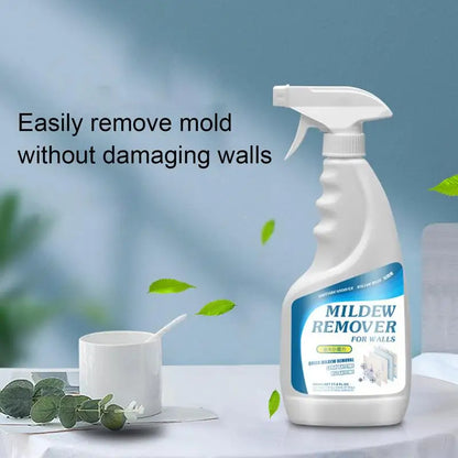 500ml Mould Cleaning Spray Wall Mold Remover Cleaning Spray Bathroom Kitchen Cleaning Effective Mildew Removal Spray Cleaner