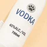 Wine Bottle Design Plush Chew Toy for Pet, Dog Interactive Supply, Grinding Teeth, Durable, 1Pc 