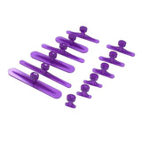 12Pcs Car Body Dent Repair Tool Dent Removal Pullers Glues Tabs,Auto Body Paintless Dent Removal Tool Dent Lifters Glues Tabs