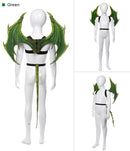 Animal Cospty Dragon Costume Purim Christmas Gift Carnival Party  Cosplay Set Wing and Tail faucet Costume