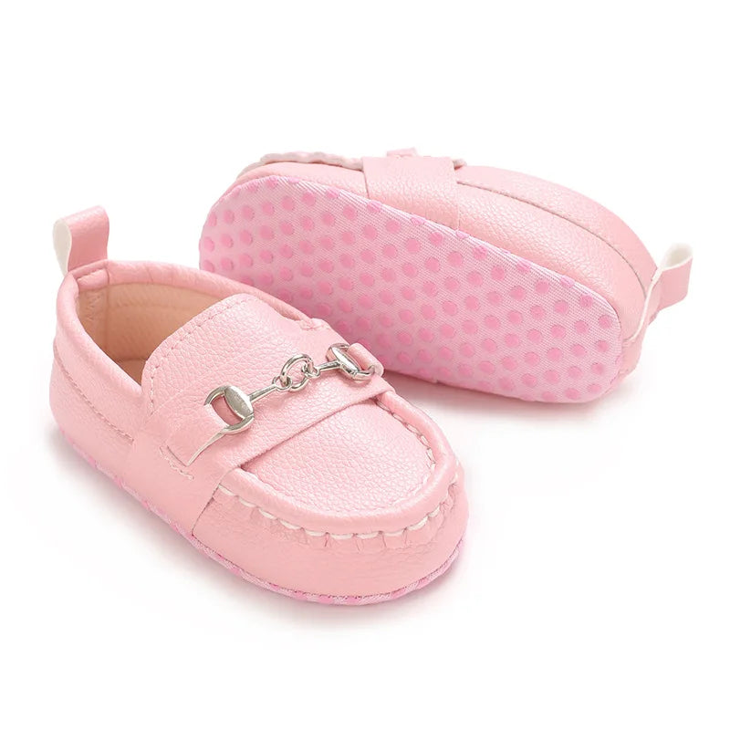 Casual Slip On Low Top Loafer Shoes For Baby Boys, Lightweight Comfortable Non Slip Flat Shoes For Indoor Outdoor Walking
