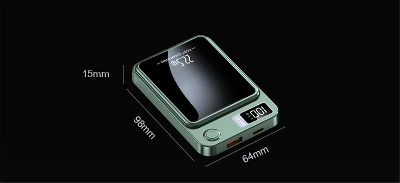 PD22.5W Fast Charging Power Bank 20000mAh 15W Magsafe Wireless Charger for iPhone 15 14 13 12 11 Samsung Huawei Xiaomi Powerbank