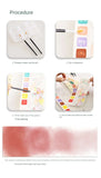 20 Sheets Portable Children Watercolor Painting Book Paint with Water Kids Gouache Graffiti Picture Coloring Drawing Toys Gifts