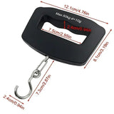 Digital Luggage Scale Electronic Portable Suitcase Travel Weighs With Backlight Electronic Travel Hanging Scales
