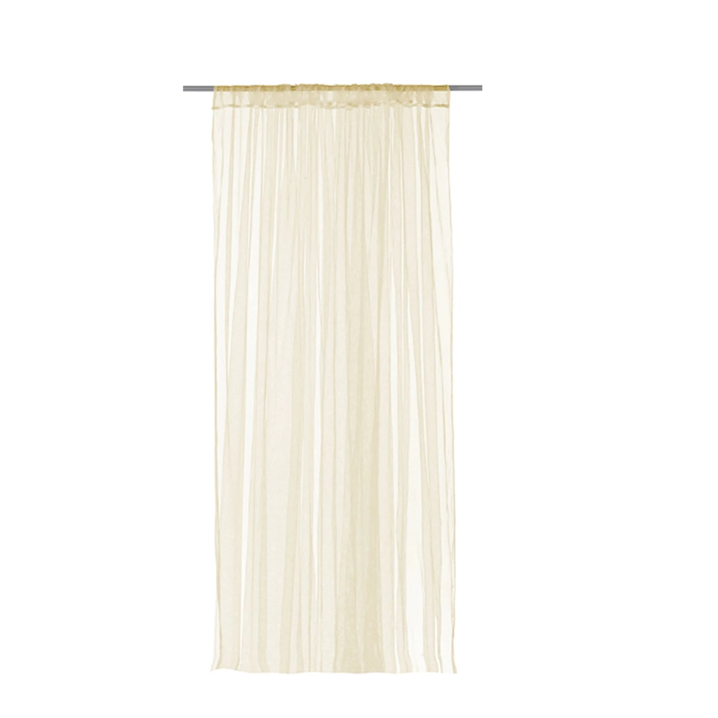 Outdoor Sheer Curtains for Patio Mosquito Netting Rod Pocket Garden Mesh Voile Drapes Mosquito Curtains for Porch Pergola