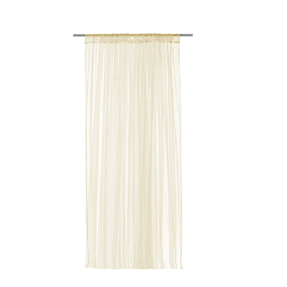 Outdoor Sheer Curtains for Patio Mosquito Netting Rod Pocket Garden Mesh Voile Drapes Mosquito Curtains for Porch Pergola