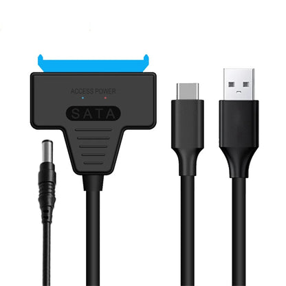 Cable adaptador SATA 3 USB 3.0 2.0 a USB 3.0 de hasta 6 Gbps compatible con discos duros externos HDD/SSD de 2,5 pulgadas, cable SATA III de 22 pines