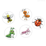 Reusable Funny Potty Training Stickers Magical Stickers for Boys Girls Potty F0T1