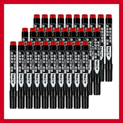 5-50Pcs Waterproof Oil-based Marker Pen Markers Black Blue Red Ink for Glass Metal Stationery Art Drawing Office School Supplies