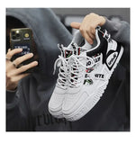 Casual Fashion Leather Sneakers New Skateboard Men's Shoes Outdoor Running Sports Shoes Hiking Tennis Platform Luxury Footwear