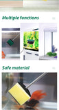 Aquarium Fish Tank Glass Plant Cleaning Brushes Floating Clean Window Algae Scraper Sponge Accessories Tools High Quality