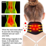 Neck Belt Tourmaline Self Heating Magnetic Therapy Neck Wrap Belt Brace Pain Relief Cervical Vertebra Protect Health Care
