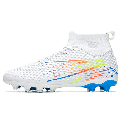 Botas de fútbol profesionales para hombre, zapatos de fútbol para adultos, botines de fútbol ultraligeros para entrenamiento al aire libre 2025