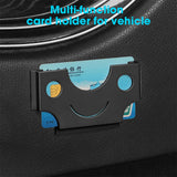 Car Card Storage Holder Portable Card Storage Case Paste Mount Car Interior Organizers Voiture Accessories Intérieur  Universal