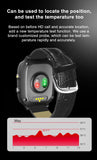 Smart Watch for Elderly Fall Detection GPS Positioning 4G SIM Card SOS Phone Call Heart Rate T