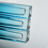 5ml/10ml Gradient Color Perfume Bottle Square Glass Spray Bottle Travel Portable Sample Fragrance Atomizer Refillable Container