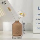 Ceramic Fired Vases,Hydroponic Dried Flower Utensils,Ornaments,Home Living Room Tables,Decorative Vases,Shaped Ceramic Vases