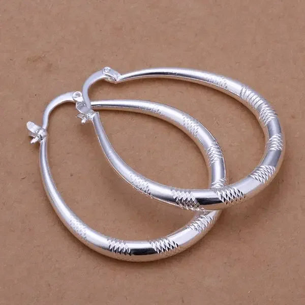 Hermosos pendientes de plata de ley 925 al por mayor para mujer, joyería clásica con encanto, bonitas joyas para bodas y fiestas.