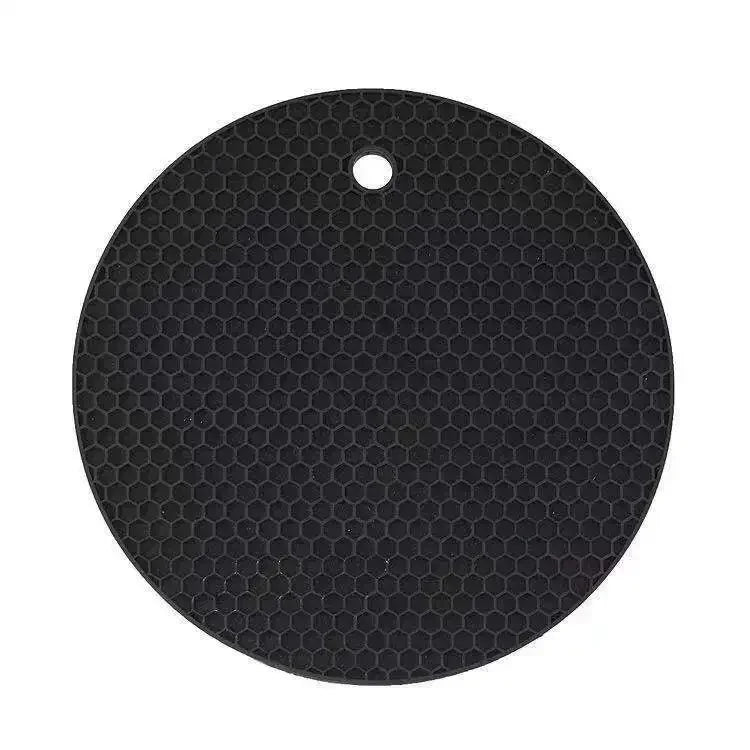 xgnvpy Silicone Mat Coaster Food Grade Non-slip Placemat Table Protection Kitchen Accessory Gadget Round Cup Mat