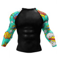 Custom Hot Sale Cody Lundin Wrestling BJJ Jiu Jitsu Rash Guard For Men 3D Sublimation Tattoo Tight Long Sleeve kickBoxing Jersey