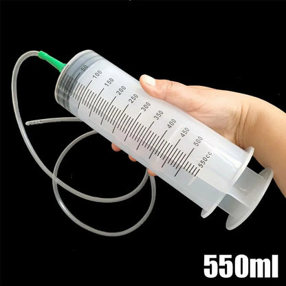 100ml-500ml Reusable Tube For Pet Feeding Syringe With Scale Glue Water Oil Application Large Pump Measuring Enema Glue Filling