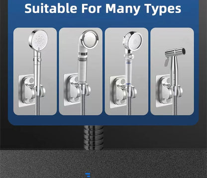 Soporte universal para cabezal de ducha, soporte ajustable para riel de ducha, accesorios de baño, soporte de ducha de mano de repuesto para barra deslizante.