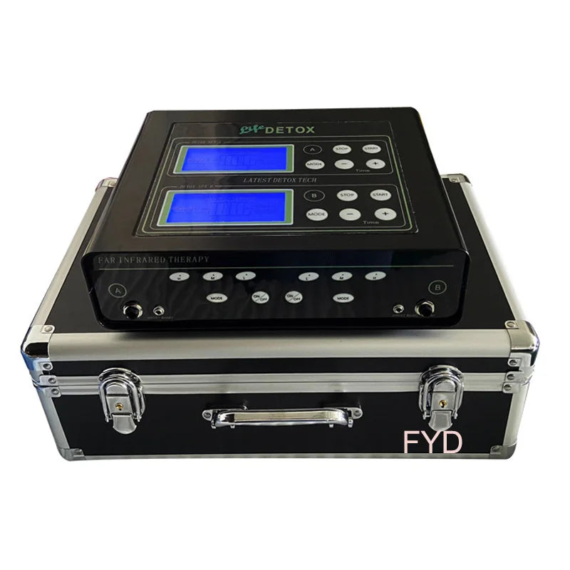 Dual System Ionic Foot Detox Machine Deep Cleanse Spa Detox Machine Relieves Fatigue Promote Blood Circulation Good Health Care