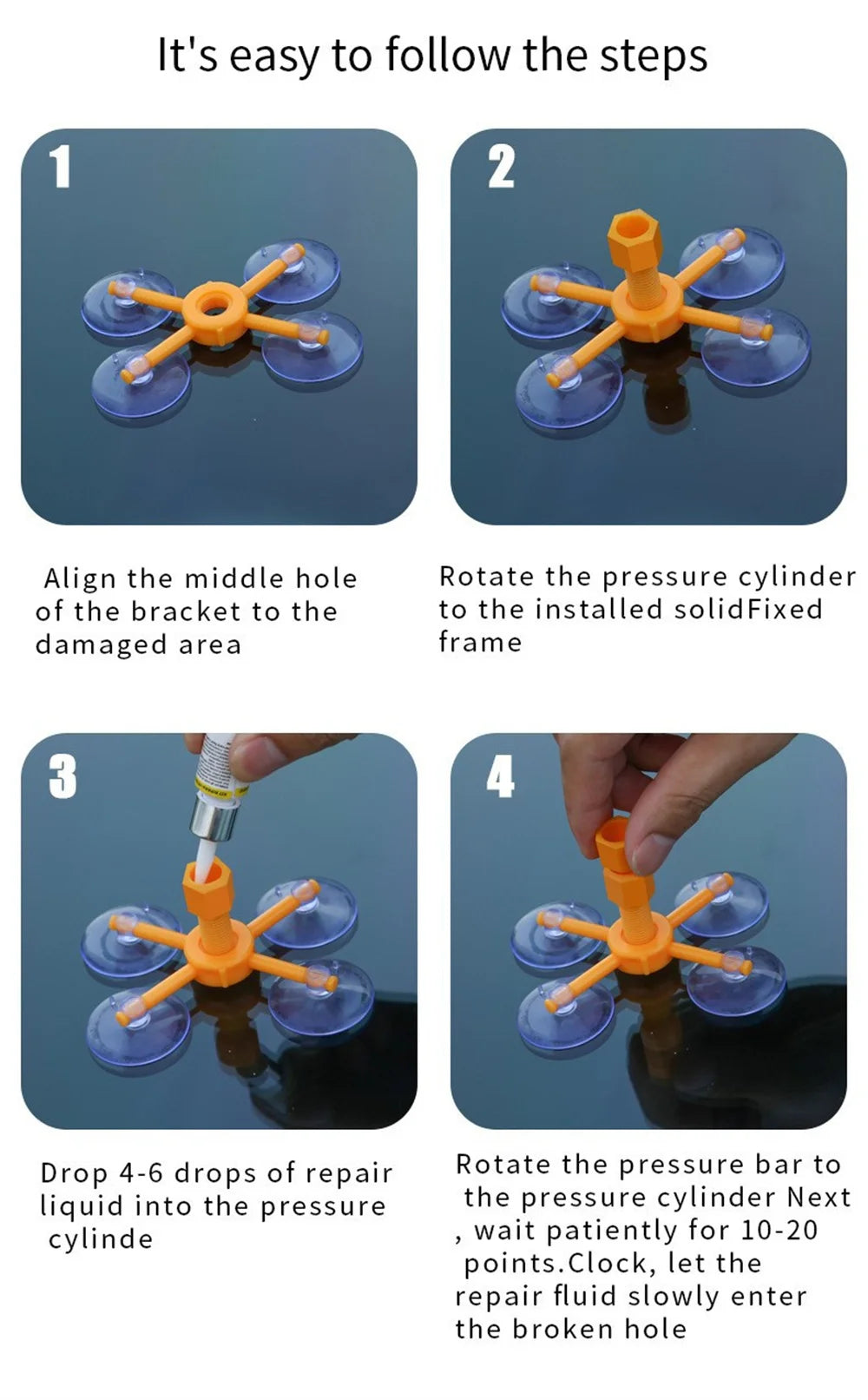 New Upgrade Car Windshield Repair Tool Cracked Glass Repair Fluid DIY Auto Window Cracks Restore Scratch Repair Car Accessories
