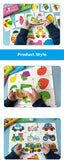 Montessori Cards Educational Toys for Children Learning Educational Puzzles Develop Cognitive Games for Babies Kids Baby Novel