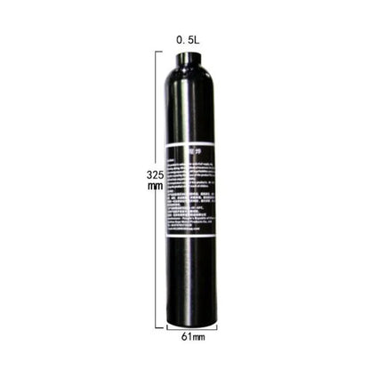 4500psi Soda Drink Gas Filling Bottle 300Bar High Pressure Air Cylinder Aquarium Plant CO2 Tank Dive Oxygen Tank Thread M18*1.5