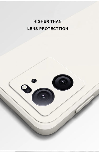 Square Liquid Silicone Back Cover for Xiaomi 13 13T Pro Lite Ultra Camera Protection Soft Waterproof Phone Case Xiaomi13T 13TPro