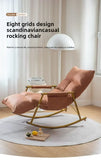 Household Goods Rocking Chair Balcony Home Leisure Lunch Lounge Chair Adult Light Bedroom Living Room Rocking Chair Lazy Sofa